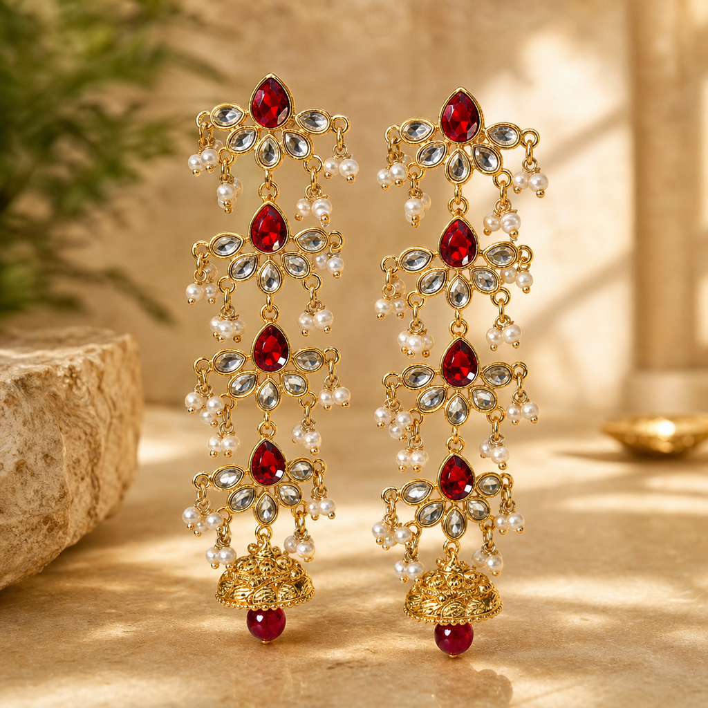 The Jharna Earrings