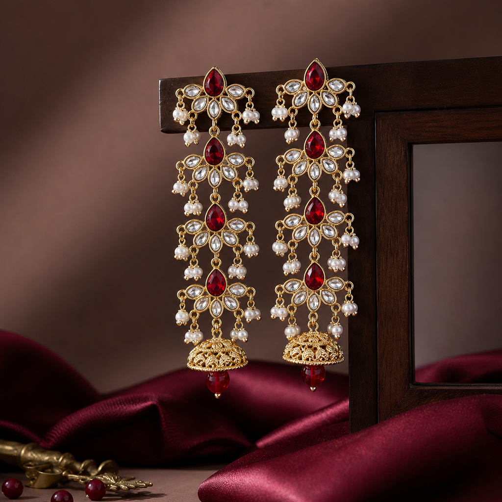 The Jharna Earrings