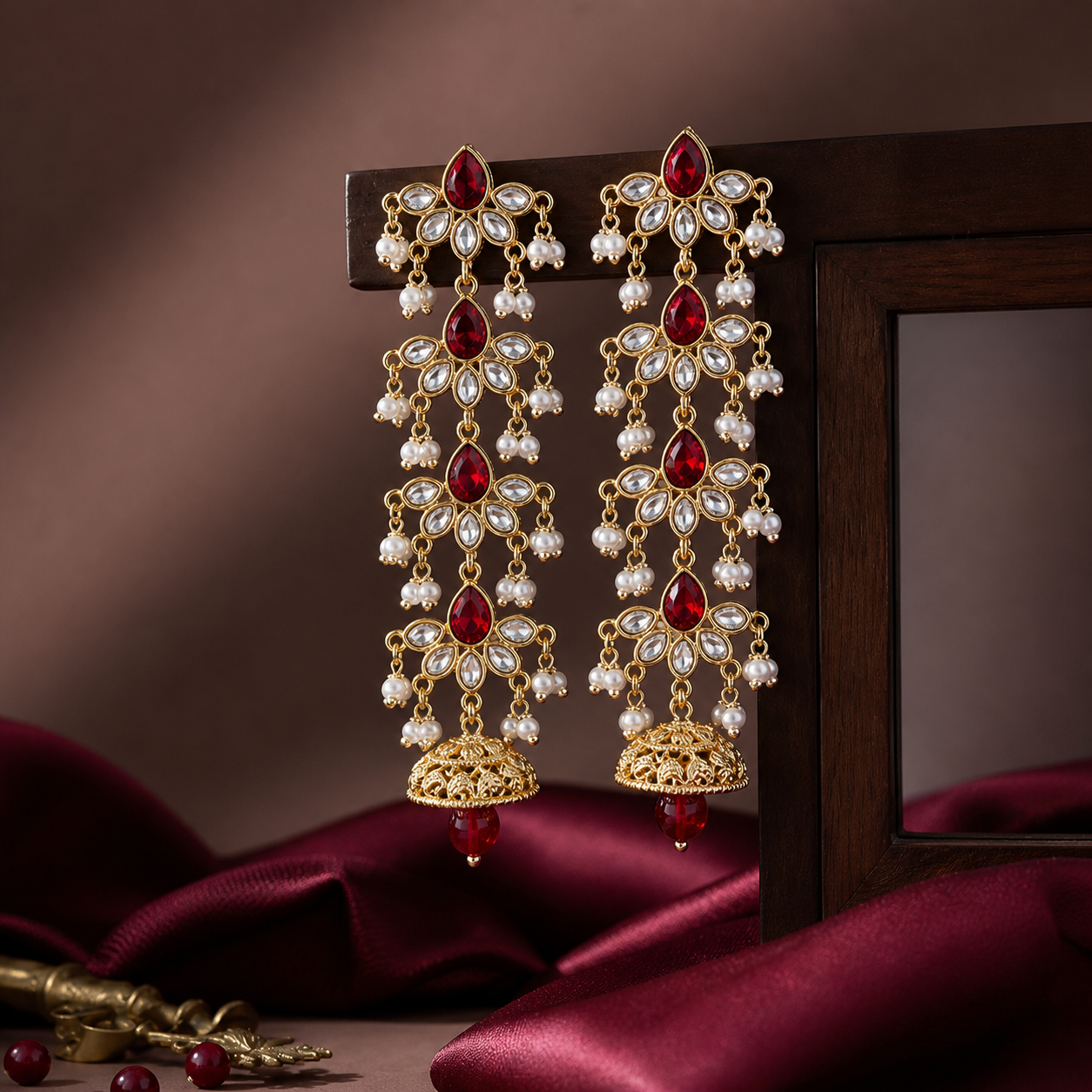 The Jharna Earrings