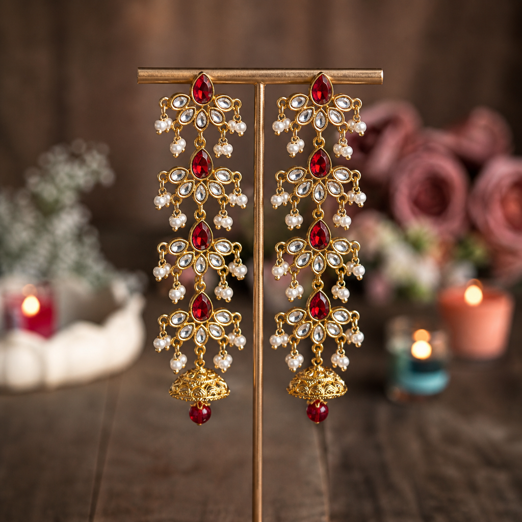 The Jharna Earrings