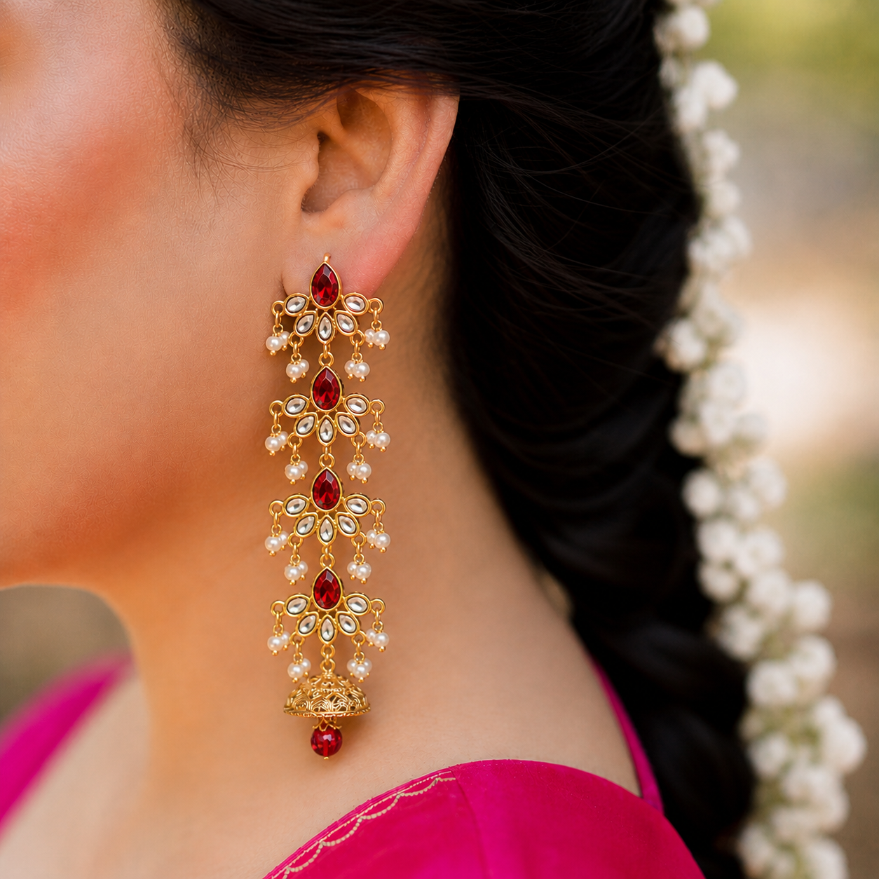 The Jharna Earrings