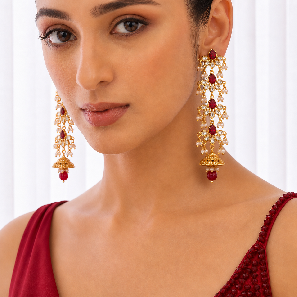 The Jharna Earrings