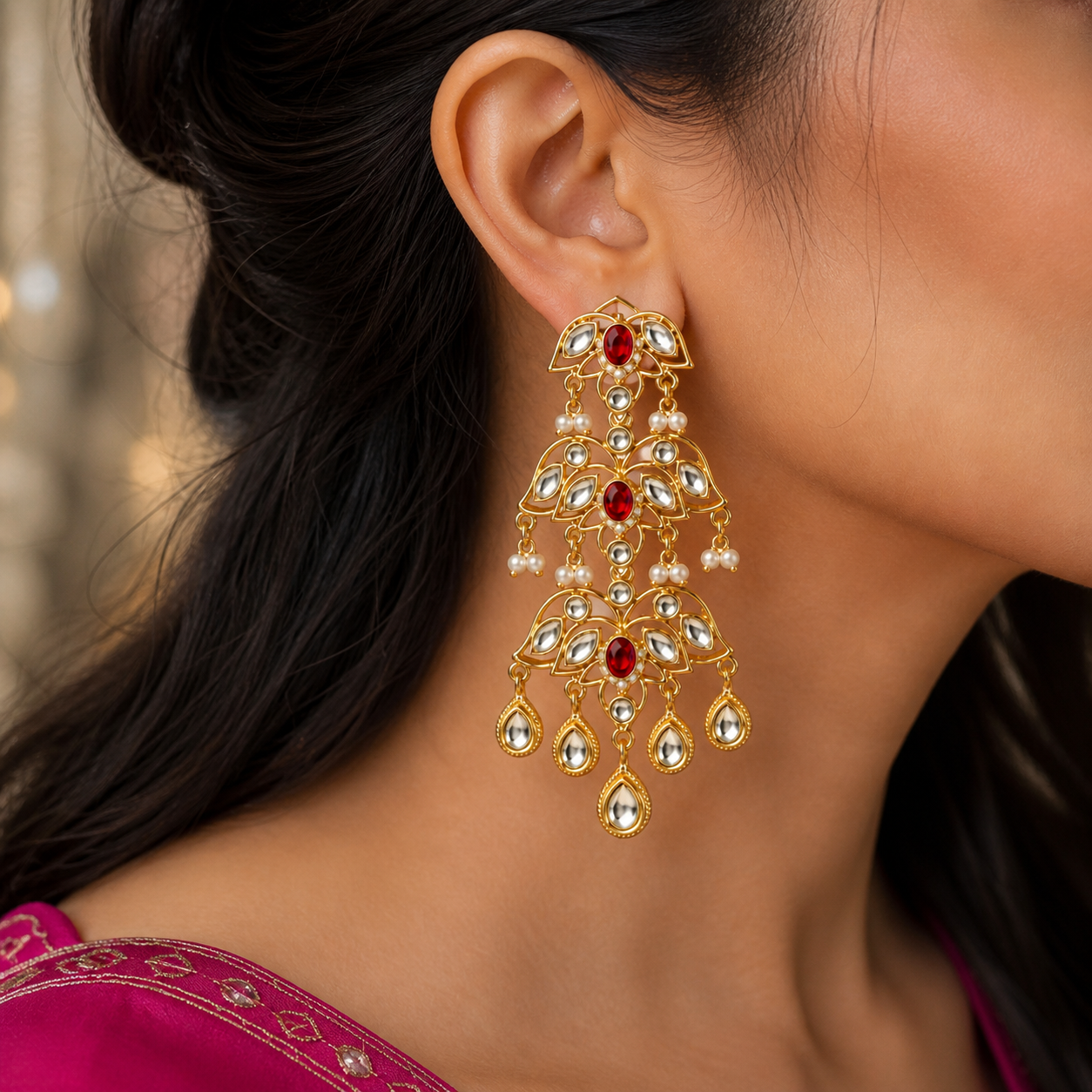 The Chandrakali Earrings