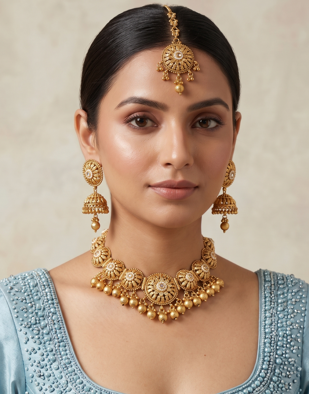 Goldenbloom Bridal Set
