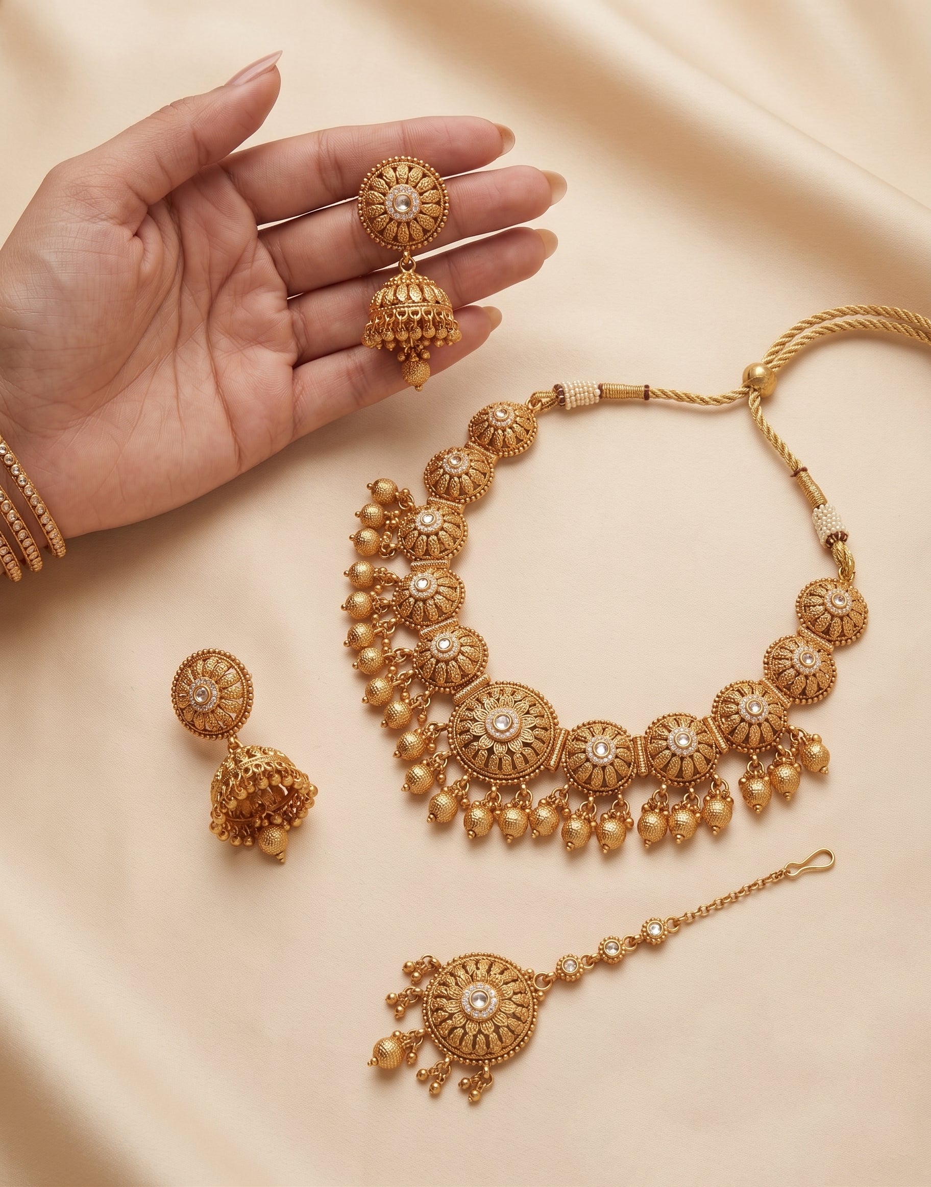 Goldenbloom Bridal Set