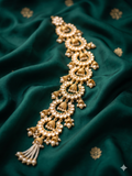 Pearl & Gold Kundan Bridal Hair Chain