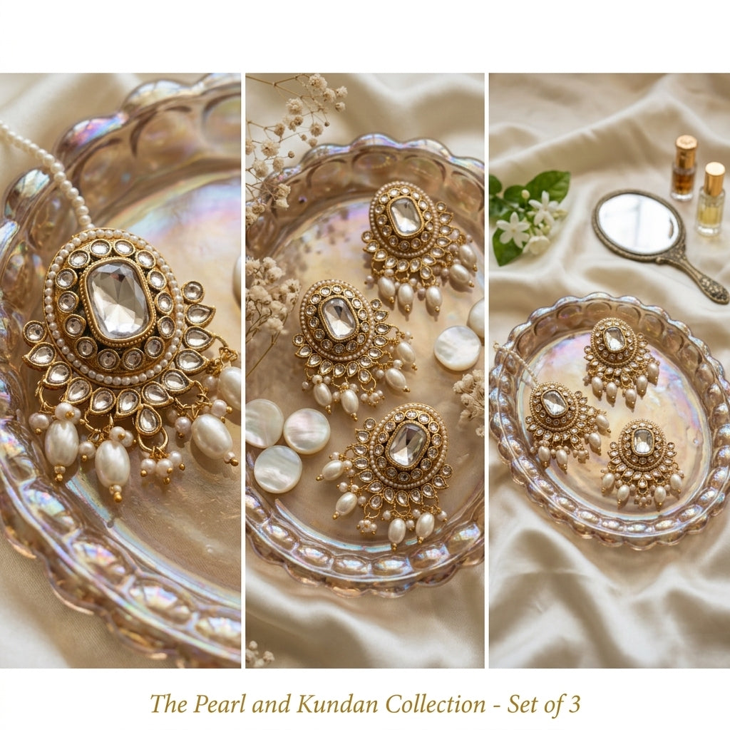 Kundan Polki Choti Pins