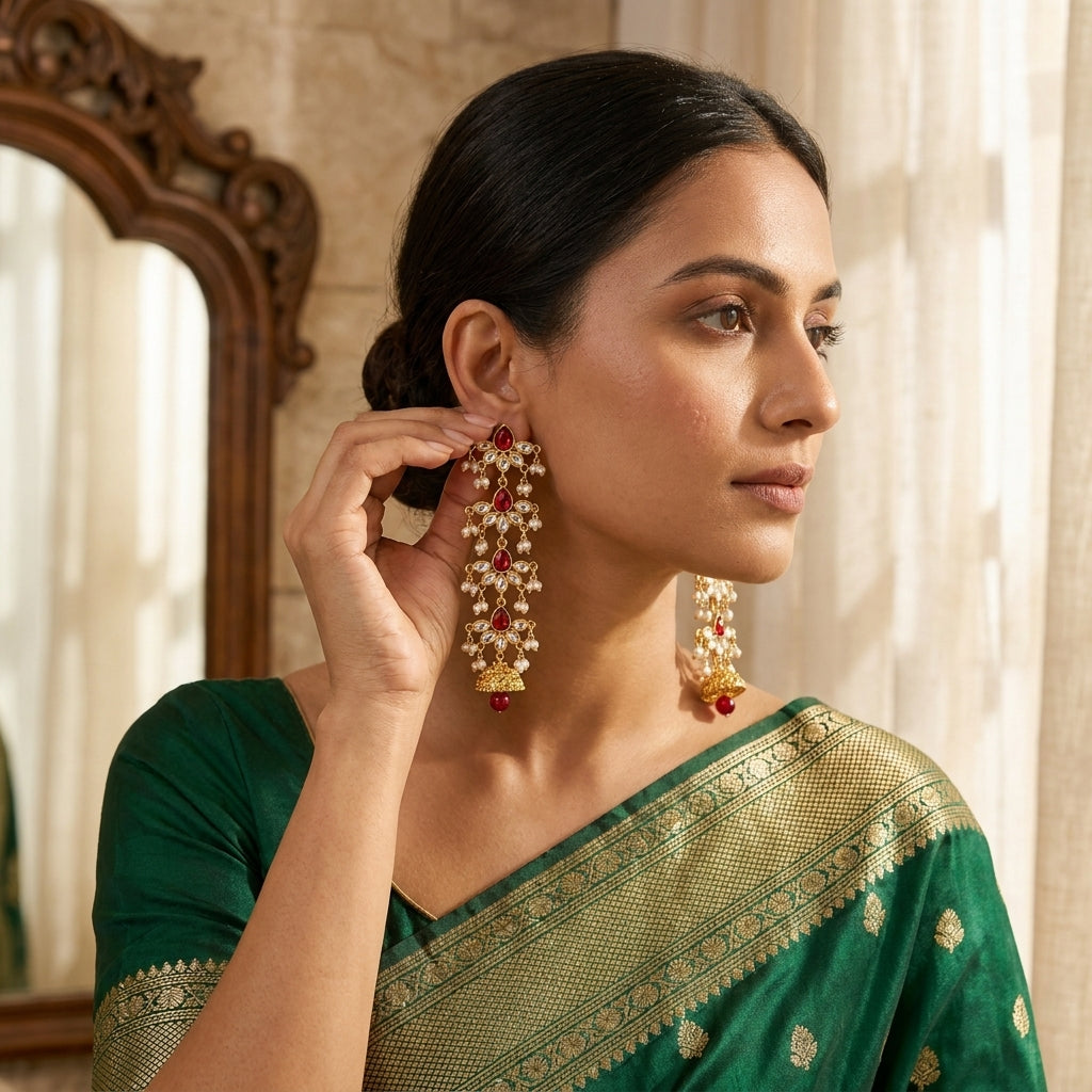 The Jharna Earrings
